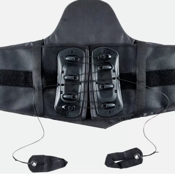 XL Back Brace Lower Lumbar Adjustable Support Belt Evergreen By Aspen 41-48" W